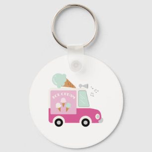 Ice Cream Truck Sleutelhanger