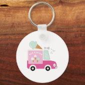 Ice Cream Truck Sleutelhanger (Voorkant)