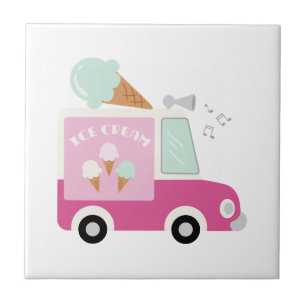 Ice Cream Truck Tegeltje