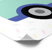 Ice Cream Truck Verjaardag Welkomstbord Poster (Hoek)