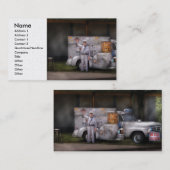 Ice Cream Truck - We verkopen Ice Cream Visitekaartje (Voorkant / Achterkant)