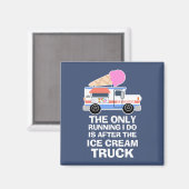 Ice Cream Truck Workout Magneet (Voorkant / Achterkant)