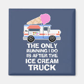Ice Cream Truck Workout Magneet (Voorkant)