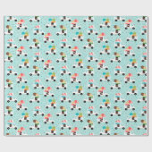 Ice Cream Trucks Girls Sprinkles Cadeaupapier (Vlak)