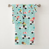 Ice Cream Trucks  Sprinkles Girls Bad Handdoek (Insitu)