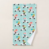 Ice Cream Trucks  Sprinkles Girls Bad Handdoek (Handdoek)