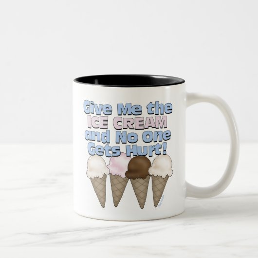 Ice Cream Tweekleurige Koffiemok (Rechts)