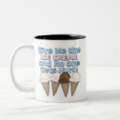 Ice Cream Tweekleurige Koffiemok (Links)