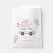 Ice Cream Two Sweet 2de verjaardag Gift Bedankzakje (Voorkant)