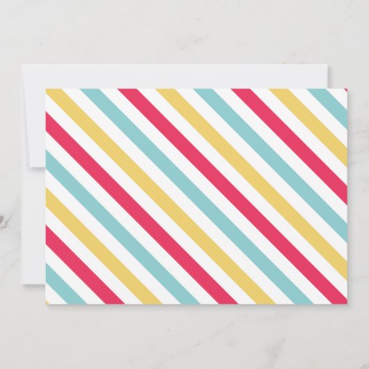 Ice Cream Two Sweet 2e verjaardag Ice Cream Truck Kaart (Achterkant)