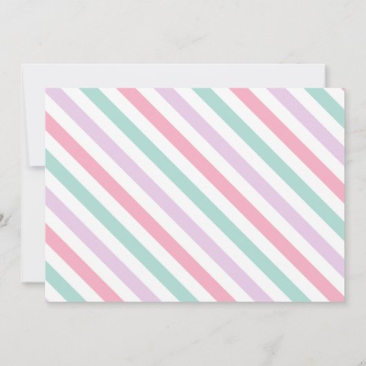 Ice Cream Two Sweet 2e verjaardag Ice Cream Truck Kaart (Achterkant)