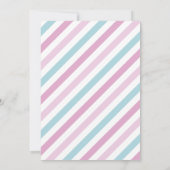 Ice Cream Uitnodiging Roze Vrachtwagen Verjaardag  (Achterkant)