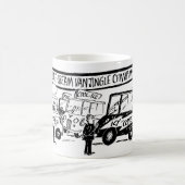 Ice Cream Van Cartoon Koffiemok (Center)