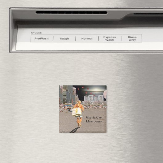 Ice Cream Vendor Magneet (Insitu (Vaatwasser))