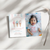 Ice Cream Verjaardag uitnodigen, hier is de scoop Kaart