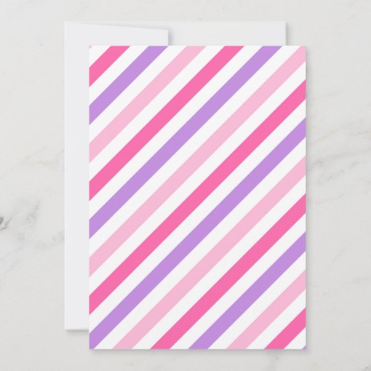 Ice Cream verjaardagsfeestje Ice Cream Truck Verja Kaart (Achterkant)