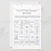 Ice Cream Vind het Guest Vrijgezellenfeest Bingo s (Voorkant)