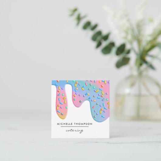 Ice Cream Visitekaartje (Staand voorkant)