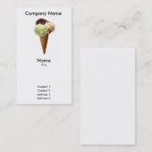 Ice Cream Visitekaartje (Voorkant / Achterkant)