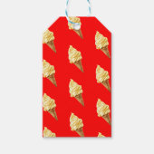 Ice-cream Vivid red Cadeaulabel (Voorkant)