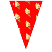 Ice-cream Vivid red Vlaggetjes (Eerste vlag)