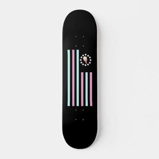 Ice Cream - Vlag Persoonlijk Skateboard (Voorkant)