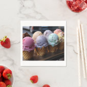 Ice Cream Vlucht Servet (Insitu)