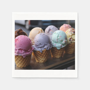 Ice Cream Vlucht Servet