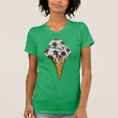Ice Cream Voetballen T-Shirt (Voorkant)