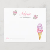 Ice Cream Vrijgezellenfeest Advice for the Bride K (Voorkant)