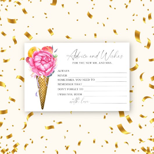 Ice Cream - Vrijgezellenfeest Advies en Wensen Briefpapier