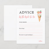 Ice Cream Vrijgezellenfeest advies voor de bruid-t (Voorkant / Achterkant)