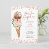 Ice Cream Vrijgezellenfeest Kaart (Staand voorkant)