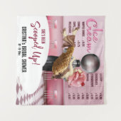 Ice Cream Vrijgezellenfeest Opgeschept Achtergrond Wandkleed (Voorkant (horizontaal))