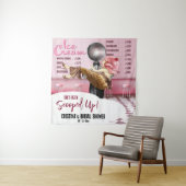 Ice Cream Vrijgezellenfeest Opgeschept Achtergrond Wandkleed (In situ)