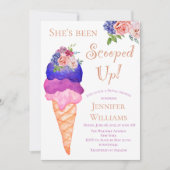 Ice Cream Vrijgezellenfeest Ze is opgeslokt. Kaart (Voorkant)