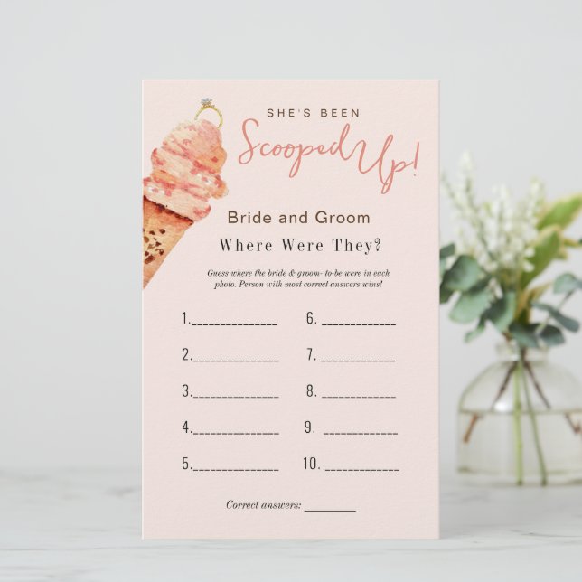 Ice Cream "Waar waren ze"-Vrijgezellenfeest (Staand voorkant)