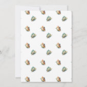 Ice Cream Waffle Wat is de Scoop Gender Reveal Kaart (Achterkant)