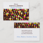 Ice Cream Wallpaper Visitekaartje (Voorkant / Achterkant)