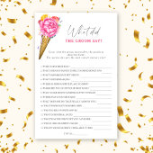 Ice cream - Wat zei de bruidegom bruidsspel