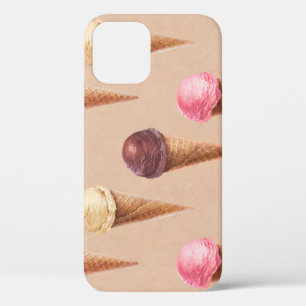 Ice Cream Waterverf Naadloze Illustratie Case-Mate iPhone Case