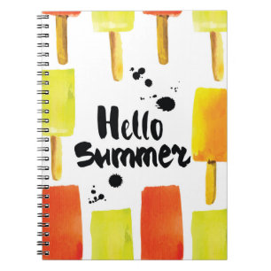 Ice Cream: Waterverf Notitieboek