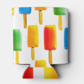 Ice Cream Waterverf Sweet Pattern Blikjeskoeler (Achterkant)