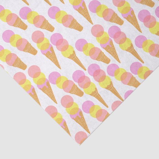 Ice Cream-weefselpapier Tissuepapier (Detail)