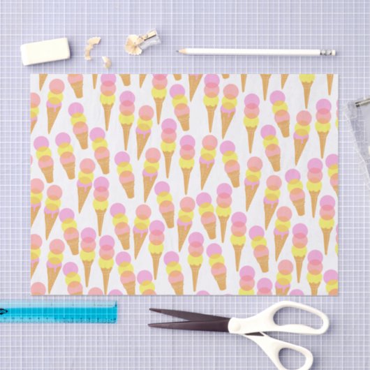 Ice Cream-weefselpapier Tissuepapier (Craft)