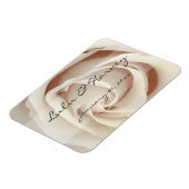 Ice Cream White Rose Magneet (Linkerzijde)