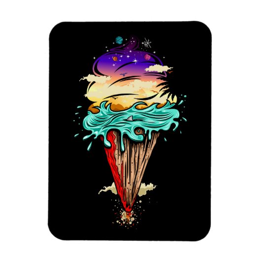 Ice Cream World Magneet (Verticaal)