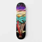 Ice Cream World Persoonlijk Skateboard (Voorkant)