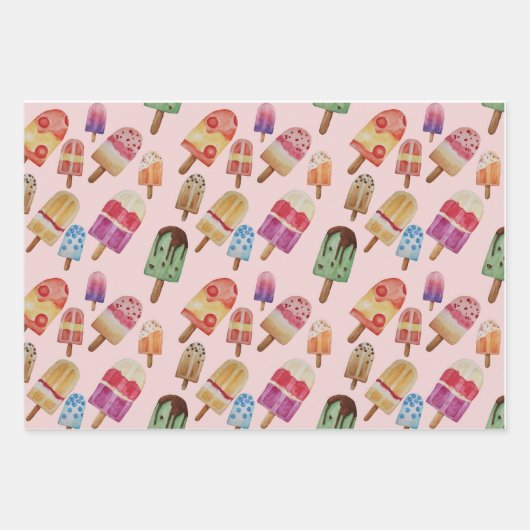 Ice Cream Wrapping Paper (Voorkant 2)