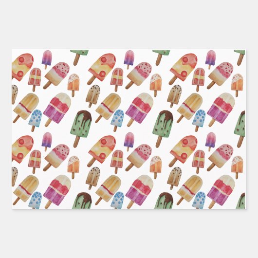 Ice Cream Wrapping Paper (Voorkant)